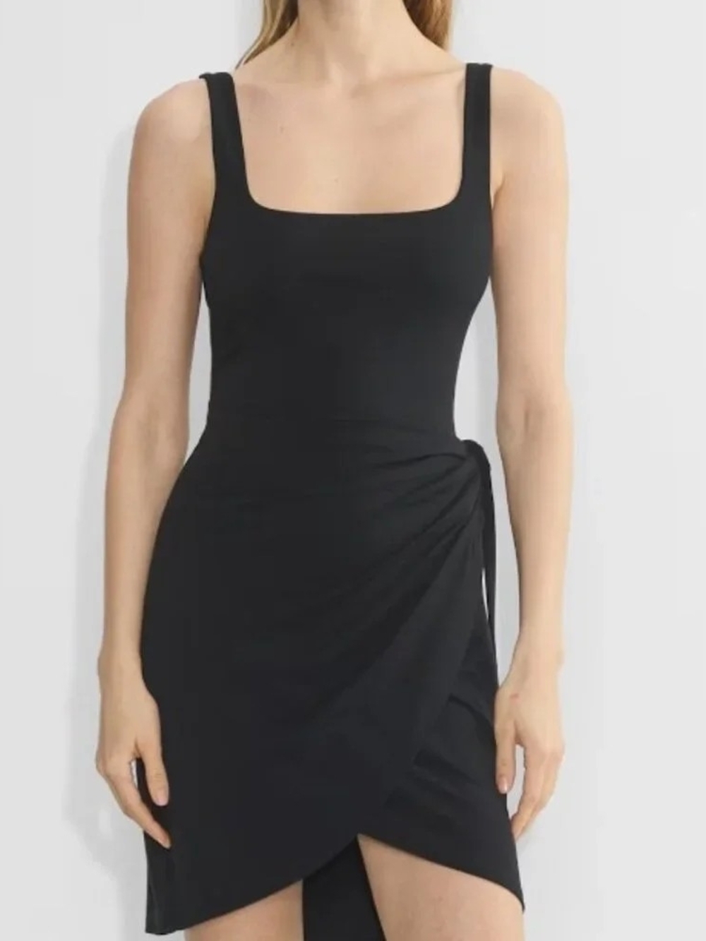 Aritzia Wilfred Saturn Mini Dress - XS - Black